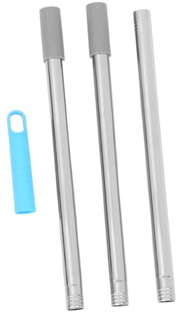 SHERCHPRY 1.2m Varilla Para Trapeador Comercial Mango De Acero Inoxidable Limpieza