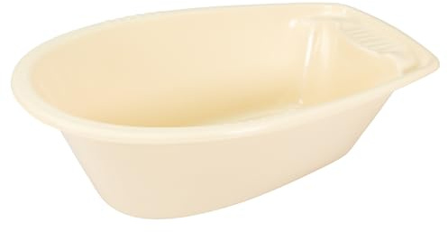 Heless 922 – dockbadkar i beige, storlek ca 41 x 23 x 13 cm, bra badkul för dockor