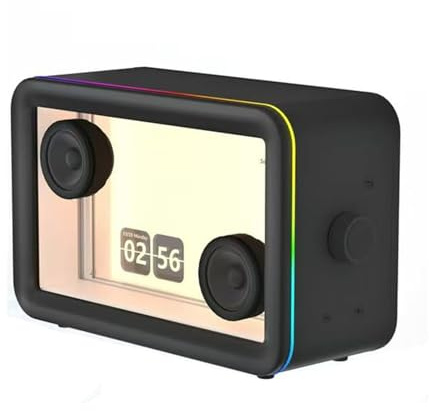 SALALIS Cornice Fotografica Intelligente Ad Alta Definizione con Luce Ambientale a Colori, Altoparlante BT per Un'esperienza di Ascolto Dinamica, Display da 11,6'' (#2)