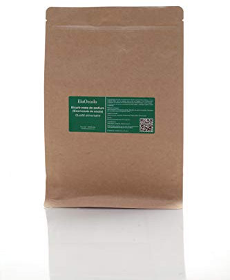 EluOecolo Made in France - Bicarbonate de Soude DOYPACK 3kg zippé - Qualité alimentaire - Tous usages - Maison/Hygiène/Cuisine - Doseur à l'intérieur - Conditionné dans un CAT