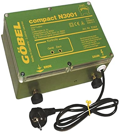 Göbel Weidezaungerät Netzgerät Compact N 3001 bis 20km Zaunlänge 2,00J 230V