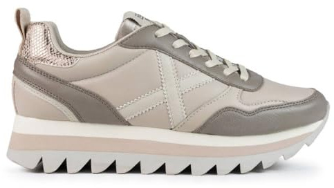 Munich Ripple, Zapatillas Mujer, Camel, 40 EU