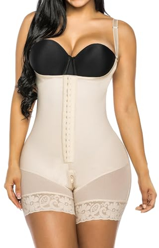 YIANNA Gaine Ventre Plat Femme Invisible Amincissante Body Gainant Sculptant Shapewear Bodysuit Minceur Post Accouchement