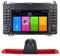 GPS Navi Navigation Navigator Autoradio mit CarPlay & Android + HD Rückfahrkamera Einparksystem Kompatibel mit Mercedes-Benz Sprinter B906/V W Crafter (G7239+Rückfahrkamera)