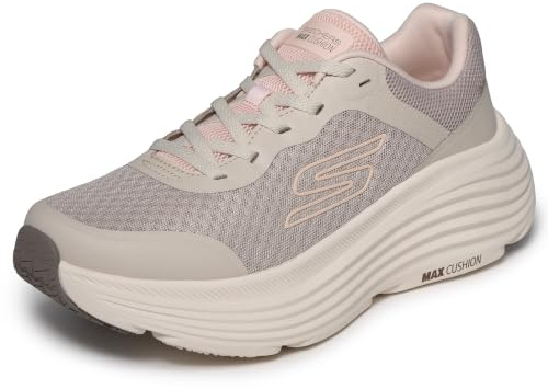 Skechers Women's Max Cushioning Endeavour Canova Sneaker, Natural, 5.5