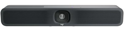 Logitech MeetUp 2 All-in-one USB Conference Room Camera, Compact Video Bar with Built-in AI Functions Works with Microsoft Teams, Zoom Rooms, Google Meet and More