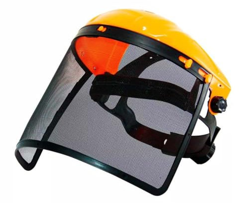 Ingco HFSPC21 Visiera a Rete Regolabile Maschera Protettiva Decespugliatore Tagliaerba Tagliabordi Giardinaggio