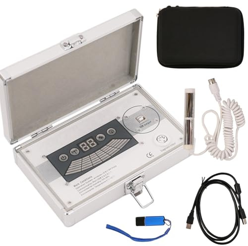 HEAXIY Analyseur Magnétique de Résonance Quantique, 52 Rapports Analyseur de Corps de Santé Quantique, Scanner de Santé sous-santé, Test Rapide de La Santé Physique