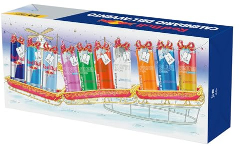 Red Bull Calendario Dell’Avvento 2025, Edizione Limitata (cassa da 24 Lattine)