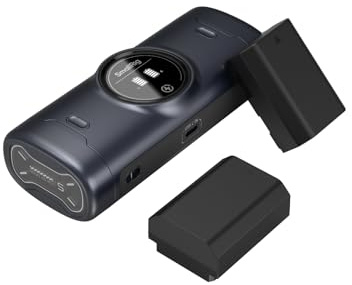 SMALLRIG Camera Battery Kit för NP-FZ100, 2520mAh x 2, Högeffektiv Dubbelladdning, för Sony NP-FZ100 A7 IV, A7C R, A7C II, FX3, FX30, A7 III, A7C, A7R IV, A7R III, A6700, ZV-E1, ZV-E10 II - 5696