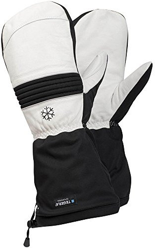 Ejendals Lederhandschuh Tegera 191, Größe 11, 1 Stück, schwarz/weiß, 191-11