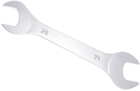 CoCud Llave de Boca Abierta Delgada, Métrica 20mm x 21mm, Llave Delgada de Doble Extremo - (Aplicaciones: para Tuercas Delgadas, Espacios Estrechos), 1 Pieza