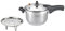 VITASUNHOW Stainless Steel Pressure Cooker, Induction Compatible, Ensures Even Heat Distribution, Ideal for Pressure Cooking or Steaming (7 Litre)