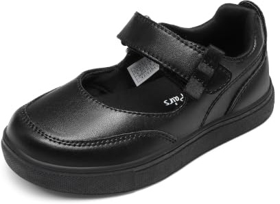 DREAM PAIRS Girls Mary Jane Trainers | Versatile School Parties, Easy Hook-Loop Independent, Soft Insole All-Day Use
