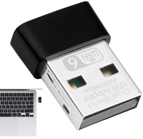 Wi-Fi-USB-adapter, trådlös adapter | Wi-Fi USB Dongel - USB WiFi-adapter för dator -band Wireless Network Transceiver-adapter för skrivbord