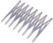 Haosie Aluminum Sewing Gauge, Expandable Sewing Gauge, Button Guide Measure, Multifunctional DIY Curtain Accessories, for Household