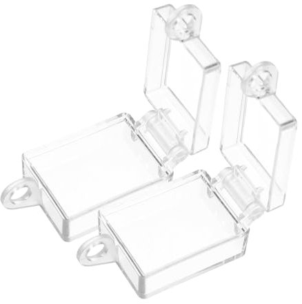 Gadpiparty 2st Schalterabdeckung Lichtschalterschutz Wache Wechseln Schutzabdeckung Für Den Notrufknopf Schalterschutzabdeckung Umschaltknopf-schutzabdeckung Knopfabdeckung Transparent Abs