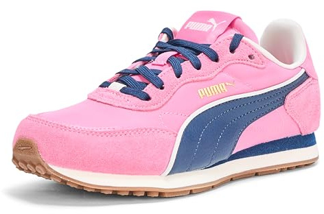 PUMA Women's St Miler Sneaker, Posie Pink-persian Blue-gum, 39 EU
