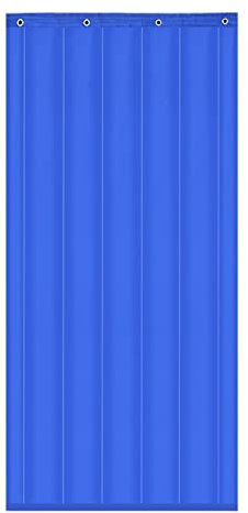 Manta protectora de tela Oxford de algodón grueso para invierno, resistente, con aislamiento térmico, para sala de estar, puerta, puertas plegables interiores