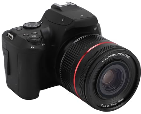 Cámara Digital, Cámara de Vlogging de Viaje 4K 64MP para Senderismo