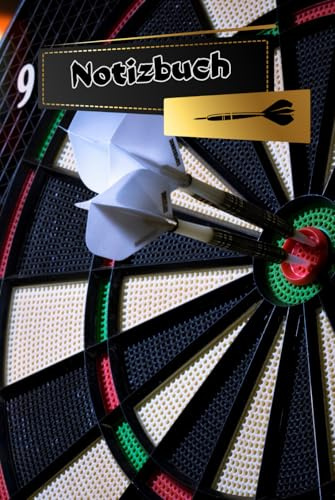 Darts Notizbuch Dart Sport Taschenbuch Dartliga Buch Steeldart Notizheft Turnier Schreibheft Softdart Wurftechnik Training Übungsheft Events ... Bullet Journal Dartpfeile Fotoalbum 01A13