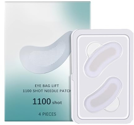 KOAHDE Dissolvere microneedle patch per occhi, benda idratante per gli occhi, patch idratante sotto gli occhi per rimuovere occhiaie, cerotti in microneedle, 4 pezzi