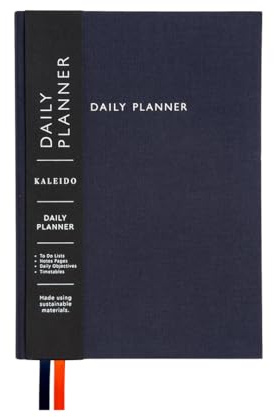 Ohh Deer Cuaderno de lista de tareas, cuaderno y planificador diario sin fecha, planificador de horario por hora, planificador de productividad, planificador de trabajo y cuaderno organizador, color