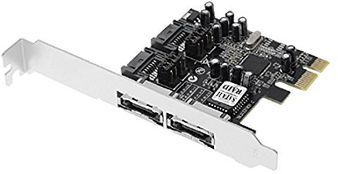 Ruilogod PCI-E 3132 PCI Express Serial ATA RAID CONTROLLER Card