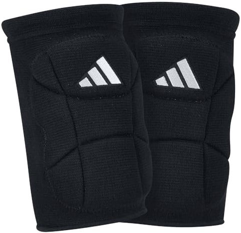 adidas Unisex Kinder Elite Volleyball Knieschoner Jugend, Schwarz/Weiß, M