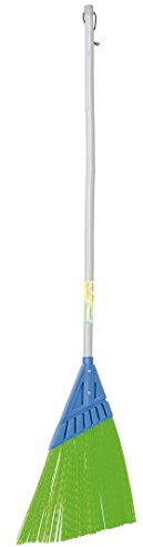 Verdemax 3024 Trapezia - Scopa in plastica, Colore: Verde