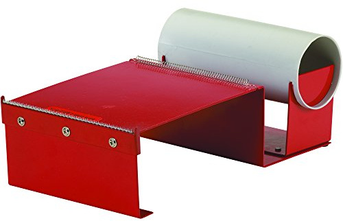 Partners Brand PTDLAB6ML Industrial Metal Label Protection Tape Dispenser, 6, Red