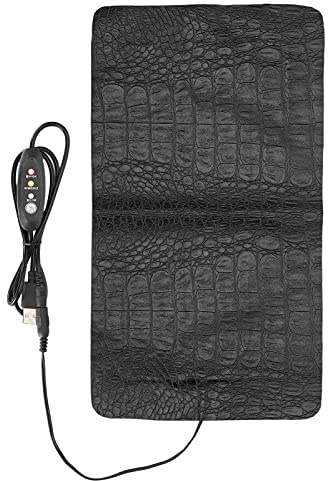 USB Reptile Heating Pad, Under Tank Heater, Reptile AntiScratch Heating Pad Waterproof Heat Mat for Reptiles Tortoise Lizard (Large)