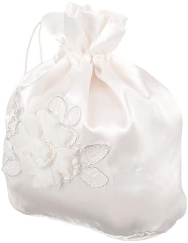VICASKY Borsa da Sposa Floreale Coulisse, Sacchetto Porta Bomboniere per Matrimonio, Accessorio Cerimonia Romantico per Damigelle e Feste Nuziali