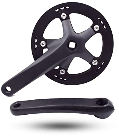 DRIFT MANIAC Bike Crankset 42T 130BCD 170mm Crank Arm Set Square Taper for City Folding Bicycle