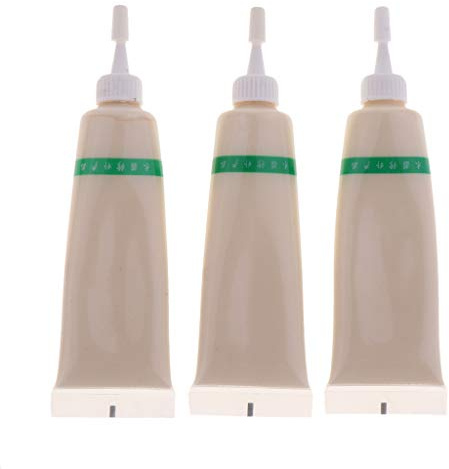 3pcs Mobili in legno Pavimento di Raffinatura Vernice Scratch Paste Argento abete