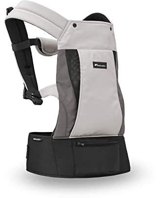 Bebeconfort PhysioNest, Porte-Bébé Physiologique, de la Naissance à 3.5 ans, 0-15 kg, Grey Mist