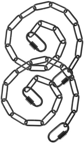 Zerodeko 2stücke Pendelleuchtenkette Aus Eisen Mit Verbindungsschloss Verstellbare Für Hängelampen Dekorative Lampenkette Für Zuhause Und Gewerbe Hängekette Für Beleuchtung