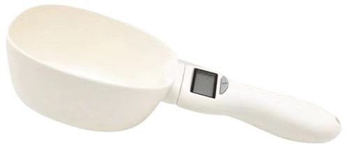 Medidor digital, medidor de alimentos, medidor digital, báscula digital de alimentos, vaso medidor portátil para azúcar de horno para uso doméstico para alimentos para mascotas, harina, sal
