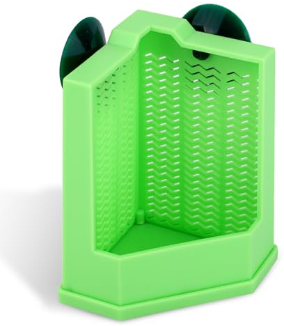 BOXOB Ciotola da Caccia Rettili, 12cm Insetti Mangiatoia con Ventosa Potente Accessori per Terrario Rettili per Camaleonti Lucertole Gechi Rane