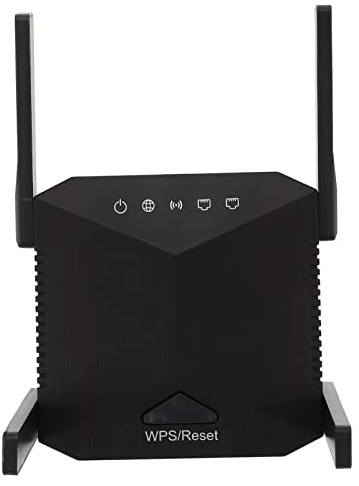 Mikinona Répéteur WiFi Mbps Ghz avec Antennes Amplificateur De Signal Puissant Extensible pour Maison Et Bureau Plug EU Connexion Sécurisée avec Installation Facile