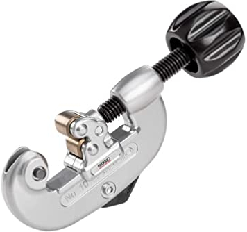 RIDGID 32910 Modell 10 Rohrabschneider mit Vorschubspindel, Kupfer 3-25 mm Kapazität