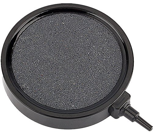 DIGIFLEX Aquarium Luftbläschen produzierender Sprudelstein Carborundum Steinscheibe