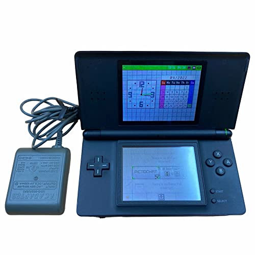 Nintendo DS Lite - videoconsolas portátiles (Nintendo DS, Negro, LCD, 8,25 cm (3.25), 256 x 192 Pixeles, SD, SDHC)