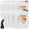 BioFair Bioethanol - 100% Reiner Brennstoff - Bioethanol für Bioethanolkamin, Ethanol Tischkamin, Wandkamin Indoor - 9 x 10 Liter