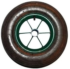 Roue de Brouette 2 roues gonflable d.400mm