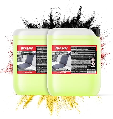 Brestol® Polsterreiniger für Reinigungspistolen 10 Liter gebrauchsfertig - Teppichreiniger Stoffreiniger Stoffsitzereiniger Dachhimmelreiniger Textilreiniger Fussmattenreiniger Tornador