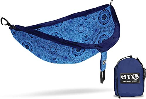 Eagles Nest Outfitters Doublenest Hängematte Prints, Mantra: Blue, Einheitsgröße