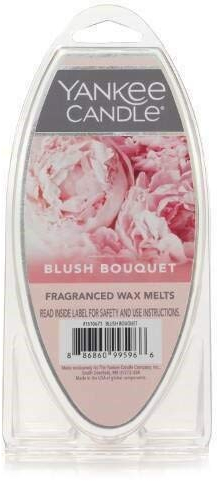 Yankee Candle New Blush Bouquet 6 Pack Wax Melts