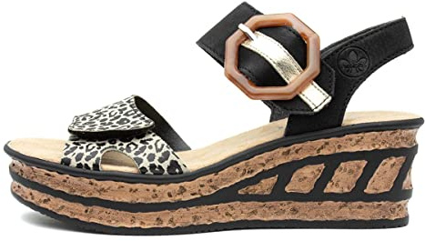 Rieker Gift Womens Wedge Heel Sandals