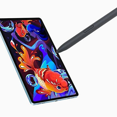 Tablet Lite Stylus Reemplazo para Tab S6, Bolígrafo Inteligente de Plástico Duradero de Tamaño Preciso Altamente Sensible con 5 Puntas para Tableta SM P610 SM P615 (Negro)
